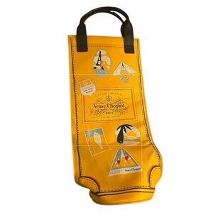 Veuve Clicquot | On The Road yellow Champagne vinyl cooler Tote